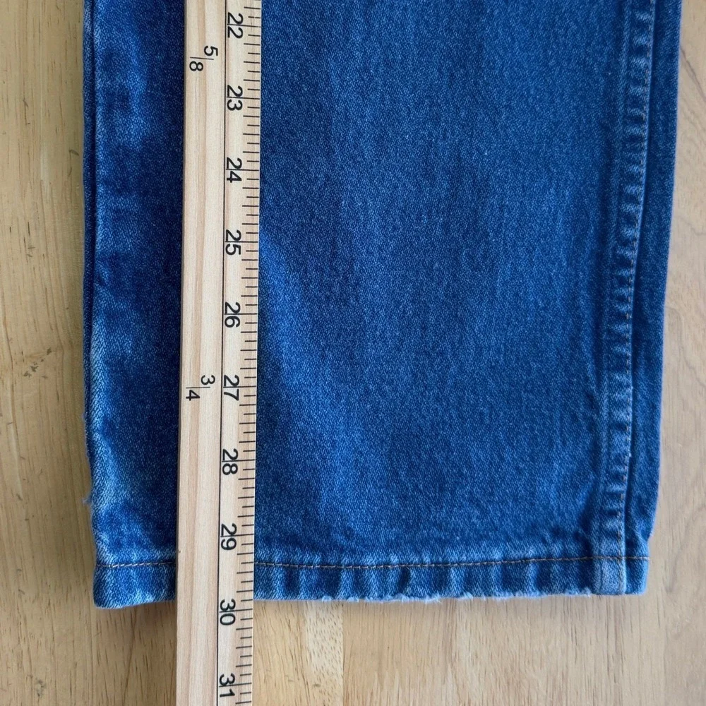Wrangler COWBOY CUT Straight Leg 13MWZPW Mens 36x30 100% Cotton Denim Blue Jeans